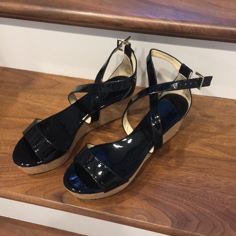 Jimmy Choo black sandals size 8